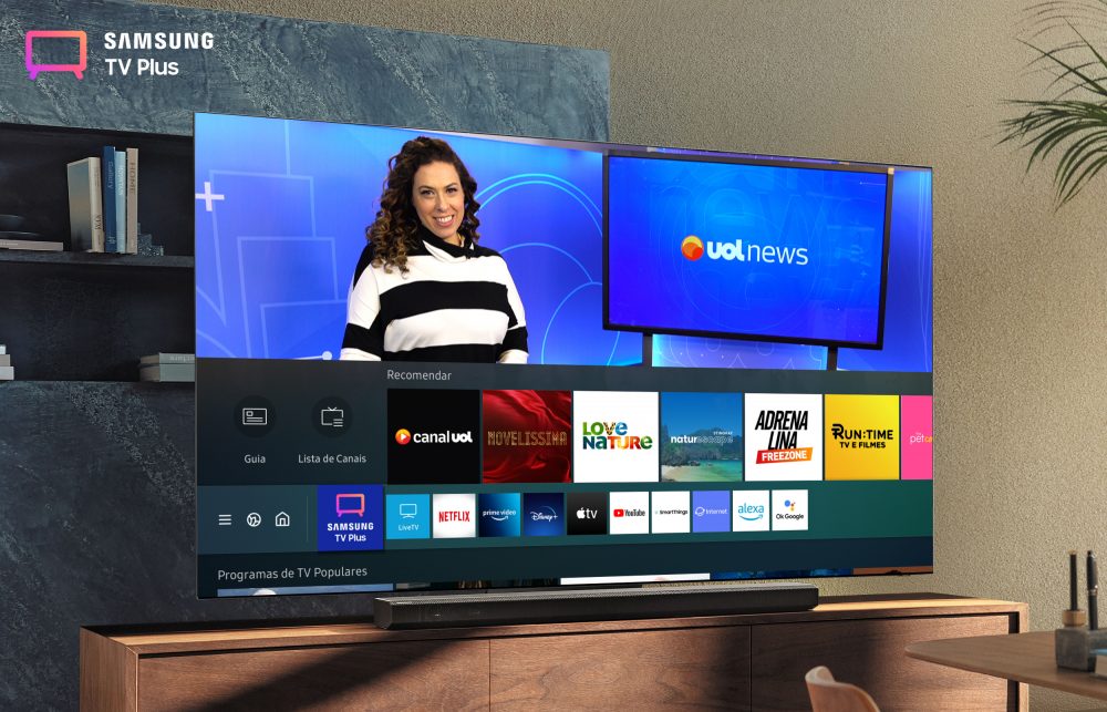 Samsung TV Plus agora oferece Canal UOL