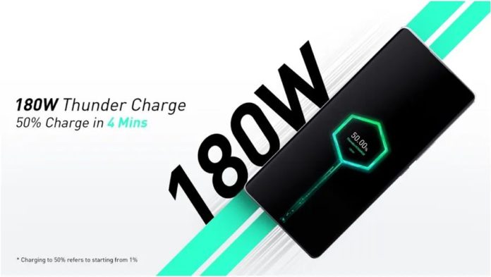Infinix anuncia una tecnología de 180W que carga el 50% de un móvil en 4 minutos