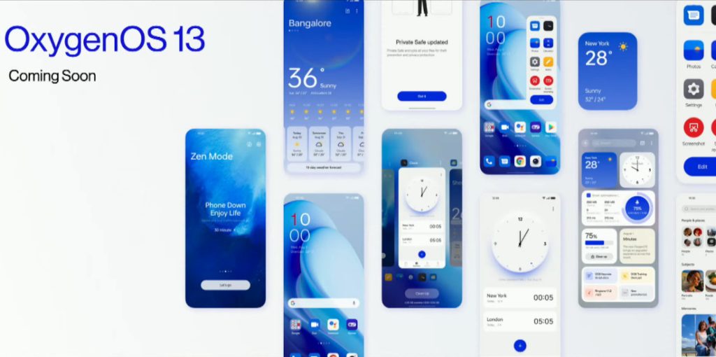 OxygenOS 13, baseado no Android 13, é mais rápido e seguro