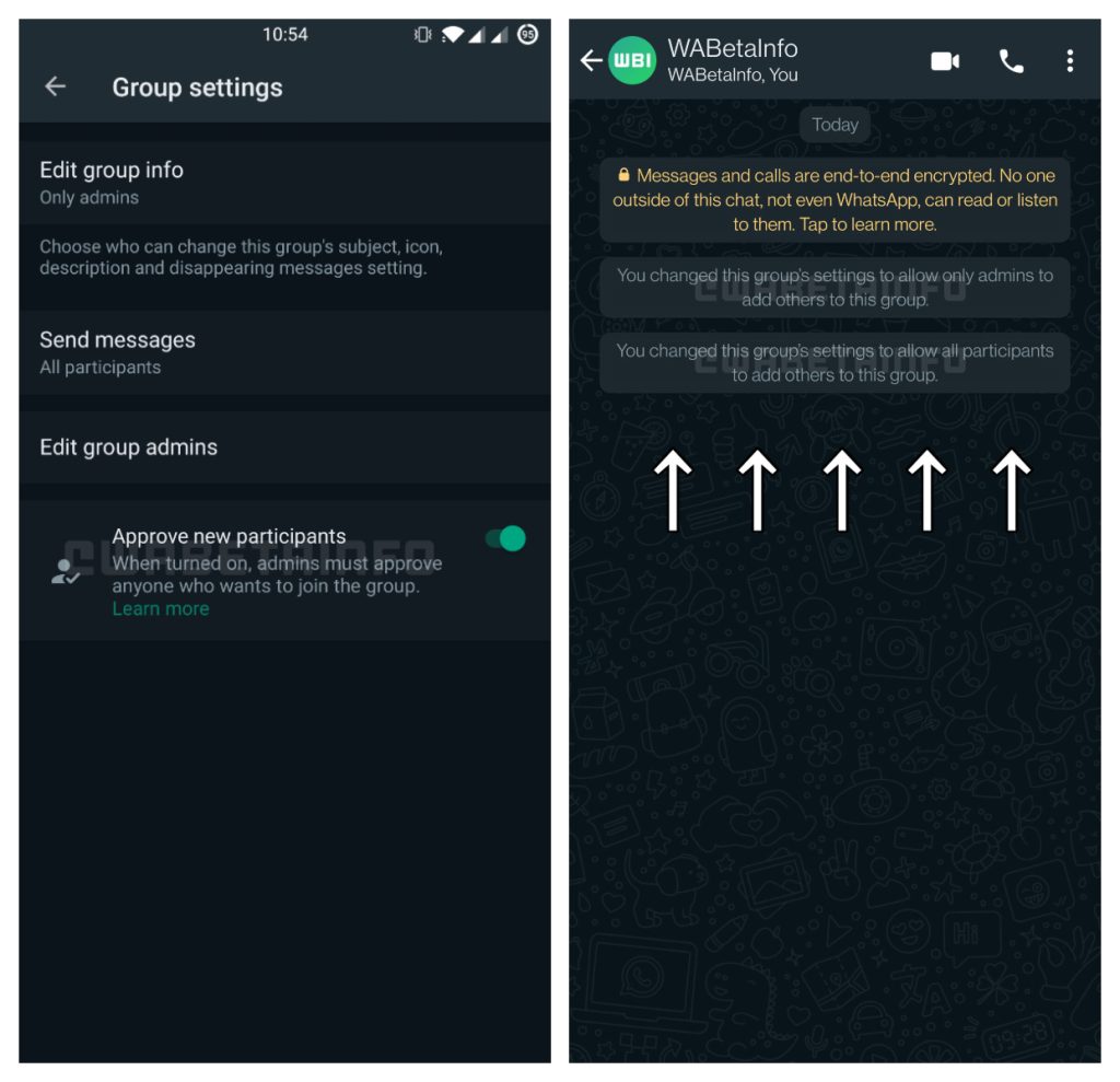 WhatsApp trabaja en la opción de aprobar o rechazar nuevos participantes en los grupos