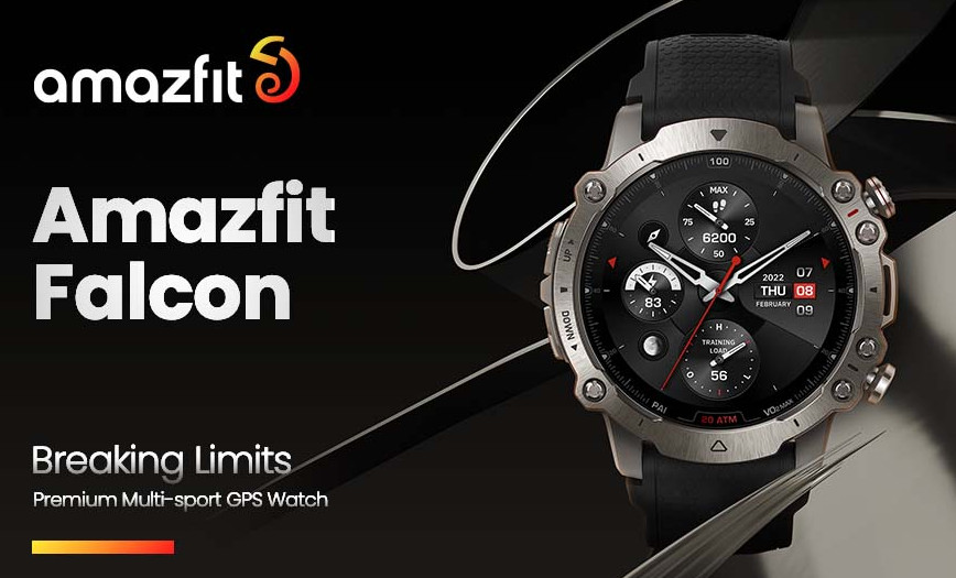 Amazfit Falcon debuta como reloj multideportivo premium de titanio