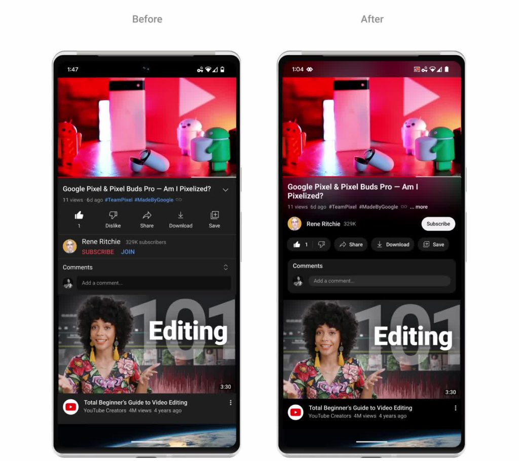 YouTube ganha visual atualizado e novos recursos | MaisCelular