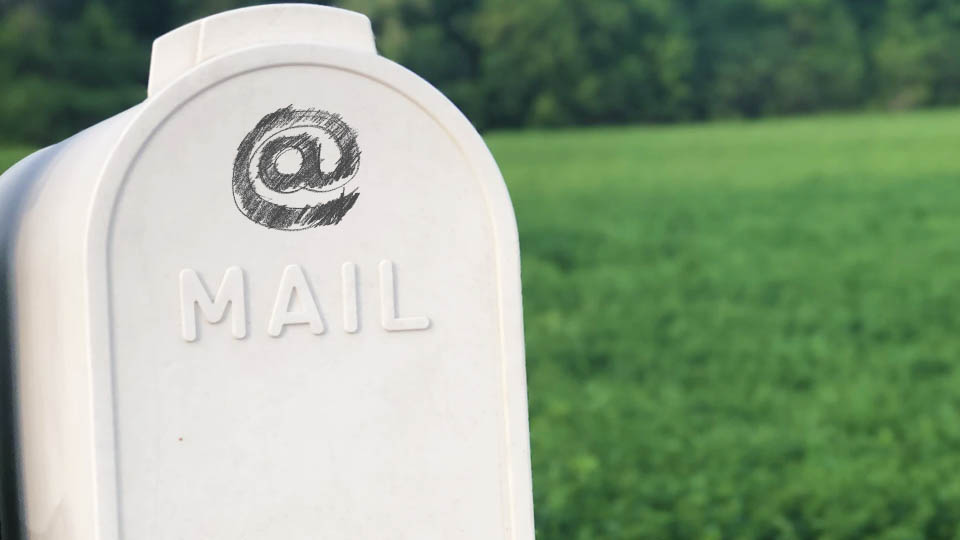 a physical mailbox