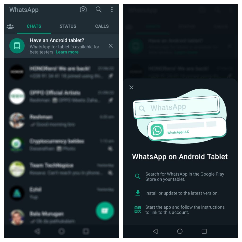 WhatsApp testa busca de mensagens por data, nova versão para tablets e ...