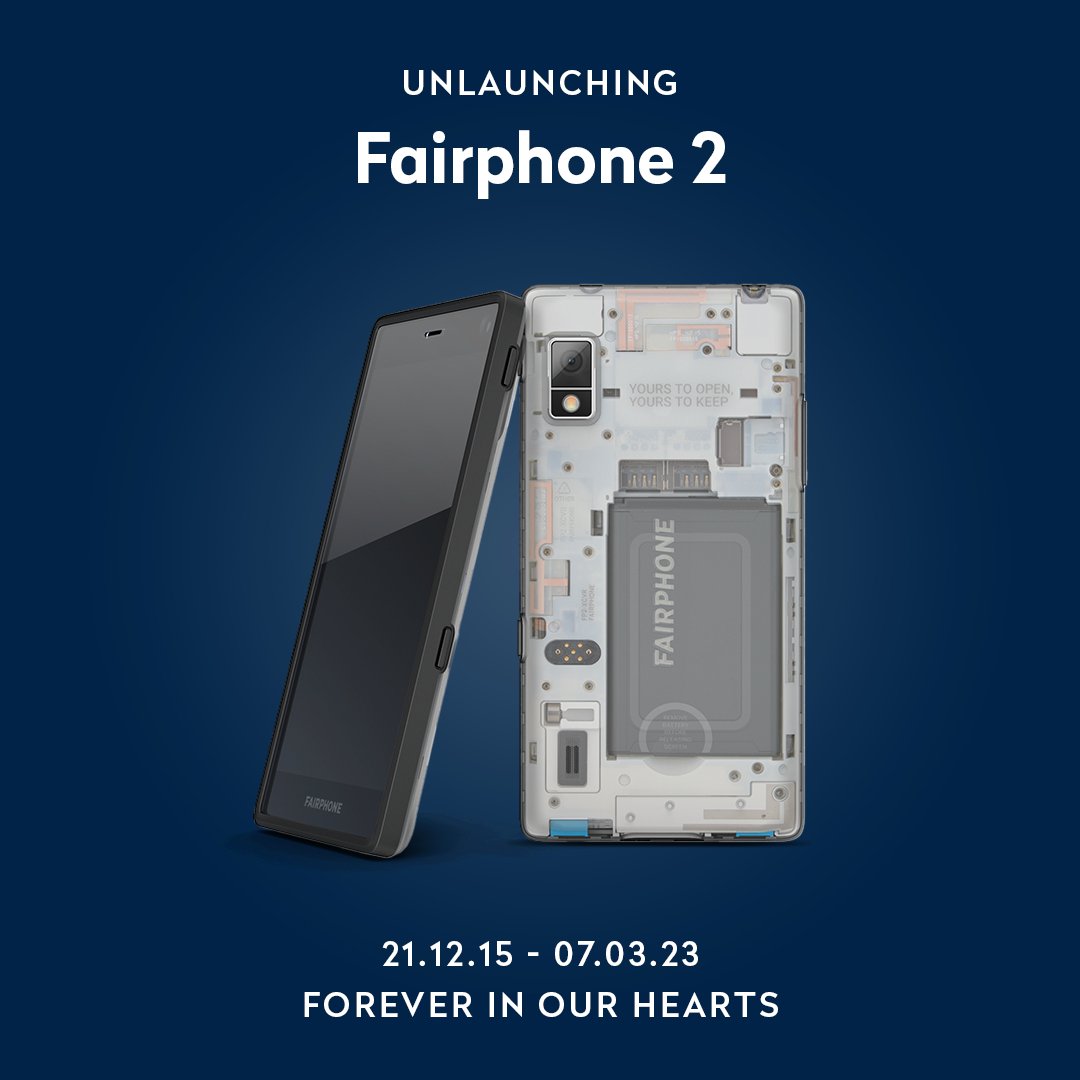 Después de siete años, Fairphone 2 recibe la última actualización de software