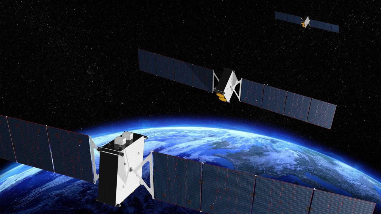 conectividade via satélite bidirecional