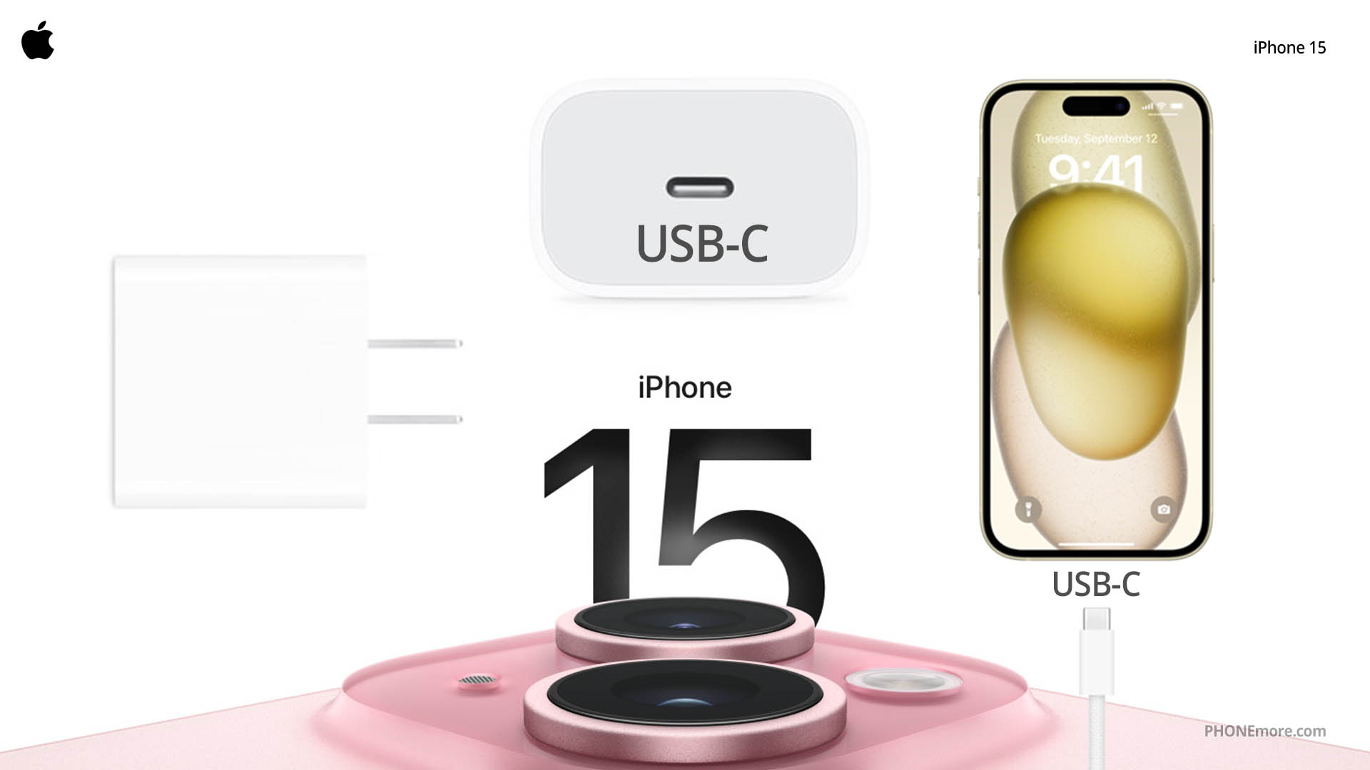 iphone 15 con usb-c