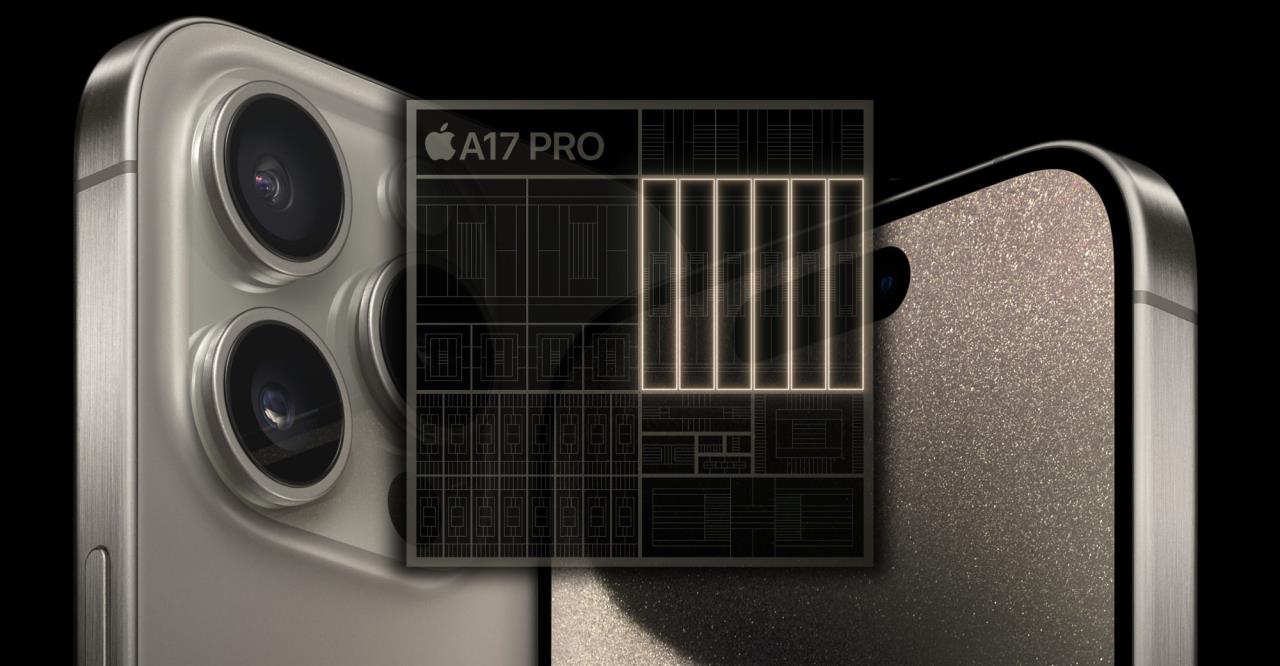 apple a17 pro, processador móvel, iphones 15 pro