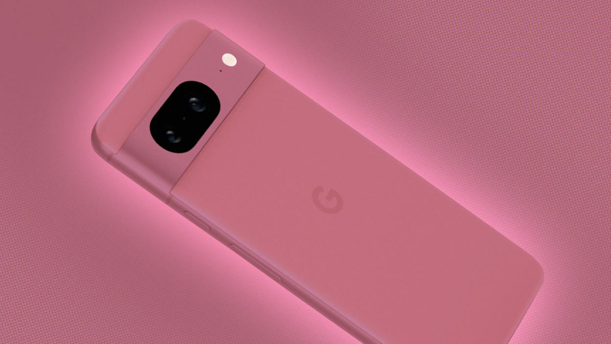 Google Pixel 9 na cor rosa