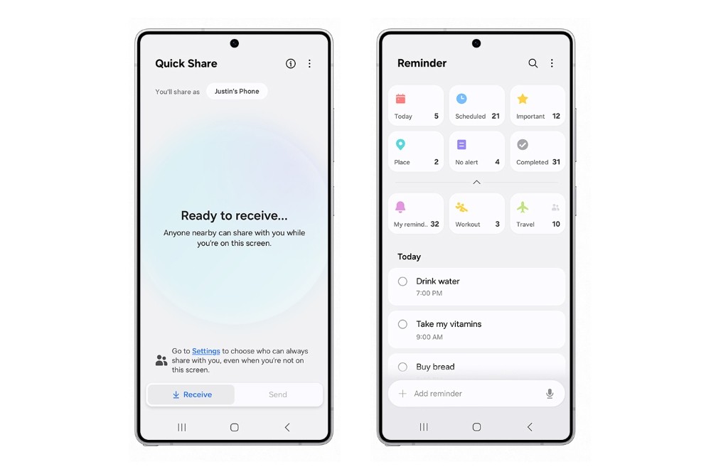 Samsung, Android 16