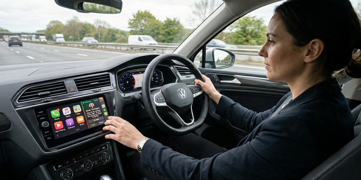 WhatsApp lanza una aplicación propia para uso en el coche con CarPlay