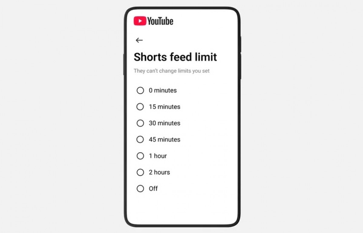 YouTube permite desativar Shorts no celular